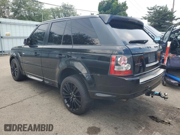2010 Land Rover Range Rover Sport HSE Lux with VIN SALSK2D41AA249293, listed as a Copart auction lot 61555505 with Not provided miles and Clean title. Bid and sale history available at DreamBid. Image 2.