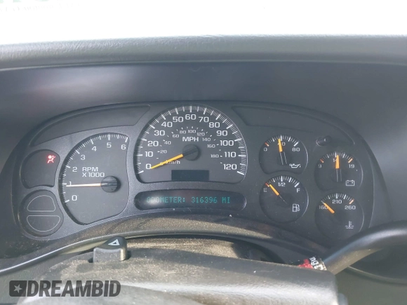 2005 Chevrolet Tahoe LS with VIN 1GNEK13T35J196245, listed as a IAAI auction lot 42131331 with 316,396 mi miles and . Bid and sale history available at DreamBid. Image 7.