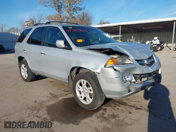 2004 Acura MDX Touring Pkg w/Navigation with VIN 2HNYD18804H546977, listed as a IAAI auction lot 41345964 with 161,856 mi miles. Bid and sale history available at carsss.com. Image 1.