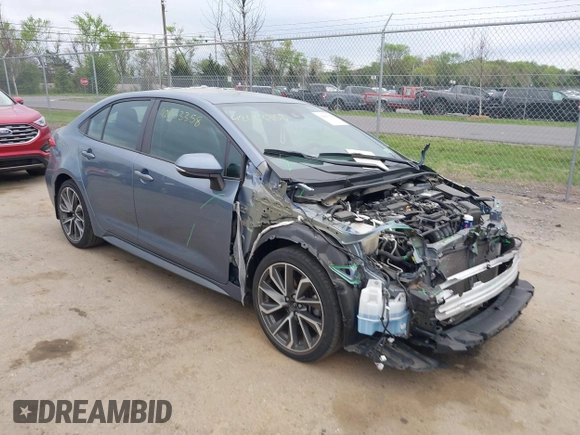 2020 Toyota Corolla SE with VIN 5YFS4RCE5LP056583, listed as a IAAI auction lot 42063358 with 58,027 mi miles and . Bid and sale history available at DreamBid. Image 1.