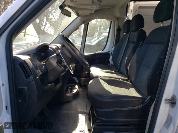 2017 Ram ProMaster Cargo with VIN 3C6TRVDG1HE506583, listed as a Copart auction lot 88796535 with Not Provided miles and Salvage Title. Bid and sale history available at carsss.com. Image 7.