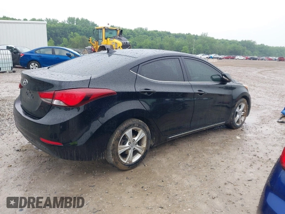 2016 Hyundai Elantra SE with VIN 5NPDH4AE6GH673092, listed as a IAAI auction lot 42377724 with 213,780 mi miles and . Bid and sale history available at DreamBid. Image 4.