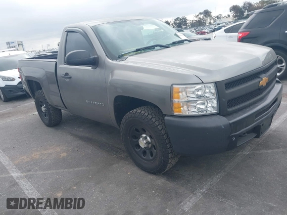 2012 Chevrolet Silverado 1500 Work Truck with VIN 1GCNKPEAXCZ299426, listed as a IAAI auction lot 41654659 with 96,496 mi miles and . Bid and sale history available at DreamBid. Image 1.