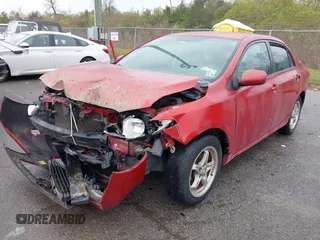 2009 Toyota Corolla with VIN 1NXBU40E09Z099663, listed as a IAAI auction lot 41069276 with 187,726 mi miles. Bid and sale history available at carsss.com. Image 2.