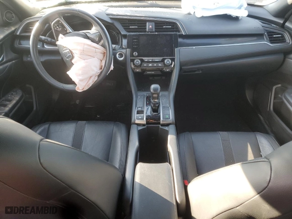 2020 Honda Civic Hatchback EX-L with VIN SHHFK7H8XLU218443, listed as a Copart auction lot 43699755 with 0 mi miles and Salvage Title. Bid and sale history available at carsss.com. Image 8.
