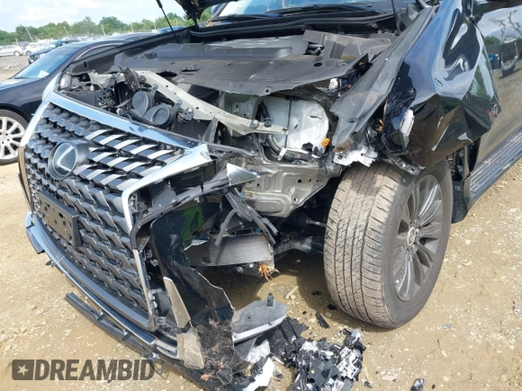 2022 Lexus GX 460 Luxury z VIN JTJGM7BX1N5321302, wystawiony jako IAAI lot #42529333 z przebiegiem 37 621 mil mil oraz . Historia ofert i sprzedaży dostępna na DreamBid. Obrazek 6.