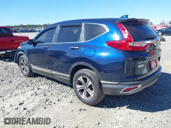 2018 Honda CR-V LX with VIN 2HKRW5H31JH411364, listed as a IAAI auction lot 41825257 with 135,468 mi miles and . Bid and sale history available at DreamBid. Image 3.