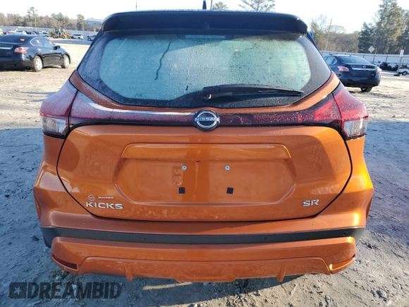 2024 Nissan Kicks SR with VIN 3N1CP5DV3RL565714, listed as a Copart auction lot 89121155 with 167 mi miles and Salvage Title. Bid and sale history available at DreamBid. Image 6.