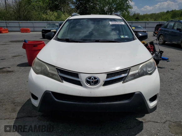 2015 Toyota RAV4 LE with VIN 2T3BFREV0FW275887, listed as a Copart auction lot 55562645 with 153,899 mi miles and Salvage Title. Bid and sale history available at DreamBid. Image 5.
