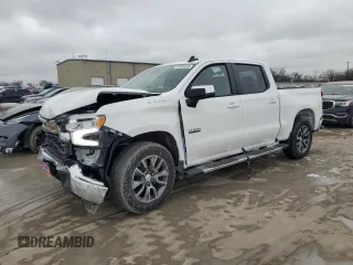 2025 Chevrolet Silverado 1500 LT with VIN 2GCPACED3S1108659, listed as a Copart auction lot 44989045 with 749 mi miles and Salvage Title. Bid and sale history available at carsss.com. Image 1.