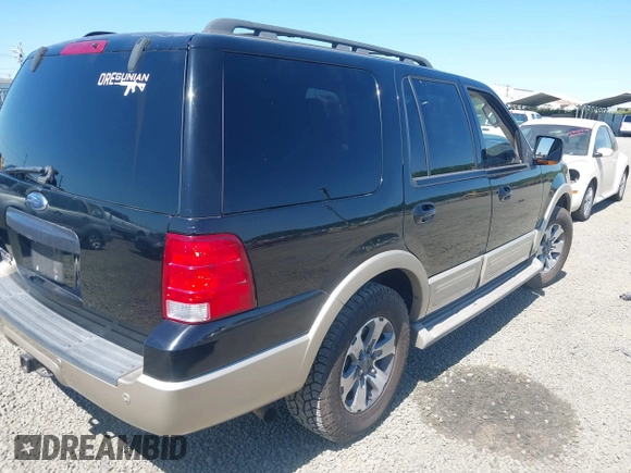 2006 Ford Expedition Eddie Bauer z VIN 1FMFU18536LA72852, wystawiony jako IAAI lot #42837736 z przebiegiem 228 878 mil mil oraz . Historia ofert i sprzedaży dostępna na DreamBid. Obrazek 4.