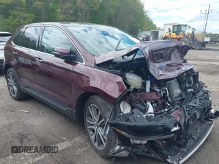2022 Ford Edge Titanium z VIN 2FMPK4K92NBA05147, wystawiony jako IAAI lot #42156741 z przebiegiem 36 444 mil mil oraz . Historia ofert i sprzedaży dostępna na DreamBid. Obrazek 1.