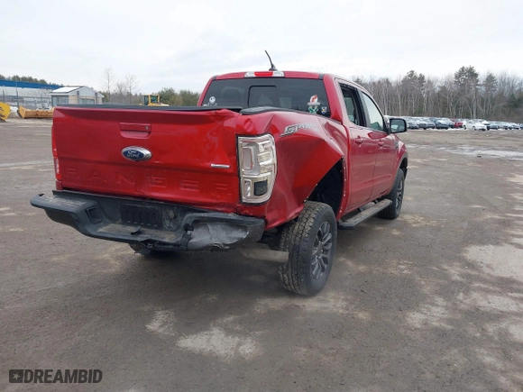 2020 Ford Ranger XL with VIN 1FTER4FH5LLA59886, listed as a IAAI auction lot 41721687 with 26,550 mi miles. Bid and sale history available at carsss.com. Image 4.