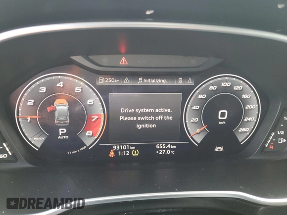2020 Audi Q3 S line Premium Plus z VIN WA1EECF34L1094158, wystawiony jako Copart lot #64655465 z przebiegiem 93 101 mil mil oraz Czysty tytuł • Clean title. Historia ofert i sprzedaży dostępna na DreamBid. Obrazek 9.