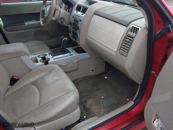 2010 Mercury Mariner Premier with VIN 4M2CN8H76AKJ25549, listed as a IAAI auction lot 41582063 with 201,521 mi miles. Bid and sale history available at carsss.com. Image 5.