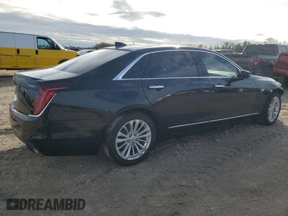2018 Cadillac CT6 RWD with VIN 1G6KA5RX4JU113613, listed as a Copart auction lot 83983134 with 112,787 mi miles and Salvage Title. Bid and sale history available at DreamBid. Image 3.