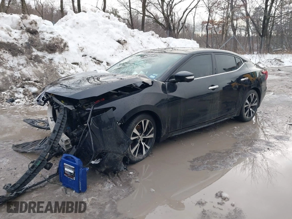 2018 Nissan Maxima S with VIN 1N4AA6AP8JC367024, listed as a IAAI auction lot 41576670 with 119,437 mi miles and . Bid and sale history available at DreamBid. Image 17.