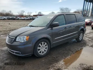 2016 Chrysler Town & Country Touring with VIN 2C4RC1BG8GR287795, listed as a Copart auction lot 50060755 with 128,461 mi miles and Salvage Title. Bid and sale history available at carsss.com. Image 1.