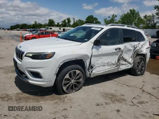 2019 Jeep Cherokee Overland с VIN 1C4PJMJN3KD123879, выставлен на аукционе Copart как лот 57650905 с пробегом 77 962 миль миль и Списание • Salvage title. История ставок и продаж доступна на DreamBid. Изображение 1.