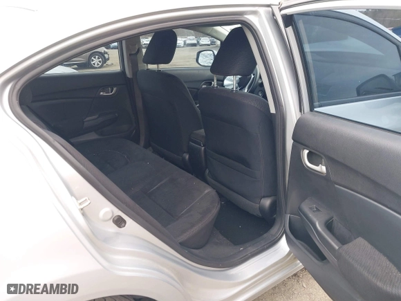 2013 Honda Civic Sdn LX with VIN 2HGFB2F53DH568751, listed as a IAAI auction lot 41886647 with 149,553 mi miles. Bid and sale history available at carsss.com. Image 8.