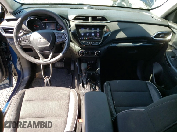 2021 Chevrolet TrailBlazer LT with VIN KL79MPS27MB146308, listed as a Copart auction lot 48870943 with 38,814 mi miles. Bid and sale history available at carsss.com. Image 8.