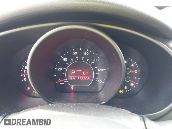 2016 Kia Soul with VIN KNDJN2A26G7377791, listed as a IAAI auction lot 41853936 with 110,023 mi miles. Bid and sale history available at carsss.com. Image 7.