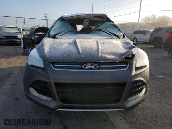 2015 Ford Escape Titanium with VIN 1FMCU0J99FUA26849, listed as a Copart auction lot 50583825 with Not provided miles and Salvage title. Bid and sale history available at DreamBid. Image 5.