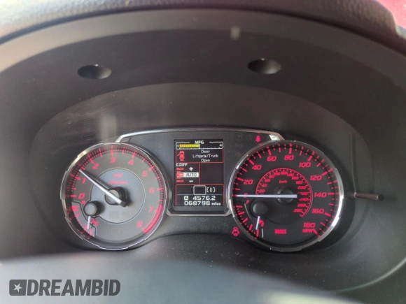 2016 Subaru WRX STI с VIN JF1VA2M62G9835266, выставлен на аукционе Copart как лот 53821175 с пробегом 68 798 миль миль и Списание • Salvage title. История ставок и продаж доступна на DreamBid. Изображение 9.