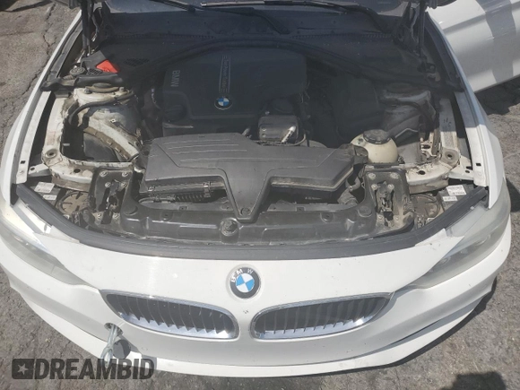 2014 BMW 4 Series 428i with VIN WBA3N7C59EF718310, listed as a Copart auction lot 53850285 with 198,306 mi miles and Salvage title. Bid and sale history available at DreamBid. Image 11.
