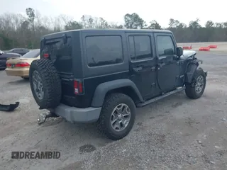 2017 Jeep Wrangler Unlimited Rubicon with VIN 1C4BJWFG4HL679150, listed as a IAAI auction lot 41720239 with 81,142 mi miles and . Bid and sale history available at DreamBid. Image 4.