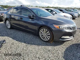 2014 Acura RLX Advance Pkg with VIN JH4KC1F9XEC004928, listed as a Copart auction lot 73855844 with 0 mi miles and Non Repairable. Bid and sale history available at carsss.com. Image 4.