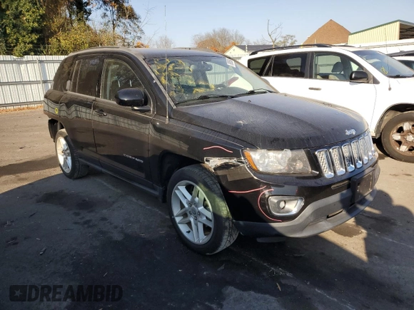 2015 Jeep Compass Limited with VIN 1C4NJDCBXFD168950, listed as a Copart auction lot 78605684 with 83,231 mi miles and Salvage Title. Bid and sale history available at carsss.com. Image 4.