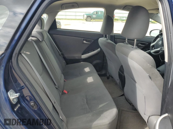 2012 Toyota Prius One with VIN JTDKN3DU0C1564349, listed as a Copart auction lot 54933595 with 241,516 mi miles and Non Repairable. Bid and sale history available at DreamBid. Image 10.