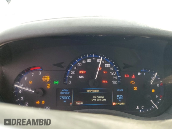 2016 Cadillac ATS Standard RWD z VIN 1G6AA5RA4G0180364, wystawiony jako Copart lot #87977685 z przebiegiem 75 000 mil mil oraz Nie do naprawy • Non repairable. Historia ofert i sprzedaży dostępna na DreamBid. Obrazek 9.