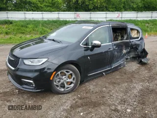 2022 Chrysler Pacifica Limited z VIN 2C4RC3GG3NR174533, wystawiony jako Copart lot #56590615 z przebiegiem 31 000 mil mil oraz Czysty tytuł • Clean title. Historia ofert i sprzedaży dostępna na DreamBid. Obrazek 1.