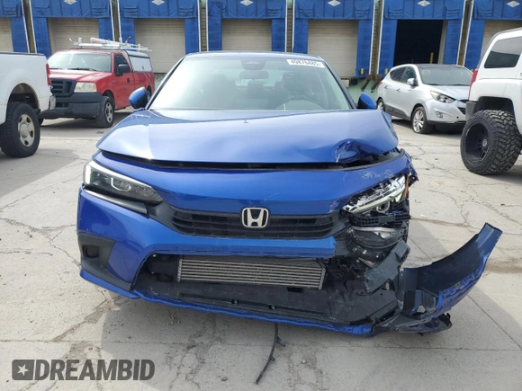 2023 Honda Civic Sedan EX with VIN 2HGFE1F79PH301539, listed as a Copart auction lot 49876485 with 18,539 mi miles and Salvage Title. Bid and sale history available at carsss.com. Image 5.