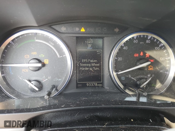 2016 Toyota Highlander Hybrid Limited with VIN 5TDDCRFH2GS017092, listed as a Copart auction lot 66069124 with 93,378 mi miles and Salvage Title. Bid and sale history available at carsss.com. Image 9.