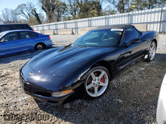 1998 Chevrolet Corvette with VIN 1G1YY32G8W5129986, listed as a Copart auction lot 77528844 with 83,360 mi miles and Salvage Title. Bid and sale history available at carsss.com. Image 1.