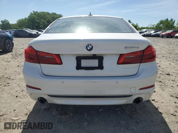 2018 BMW 5 Series 530e xDrive with VIN WBAJB1C51JG624259, listed as a Copart auction lot 57161285 with 133,463 mi miles and Clean title. Bid and sale history available at DreamBid. Image 6.