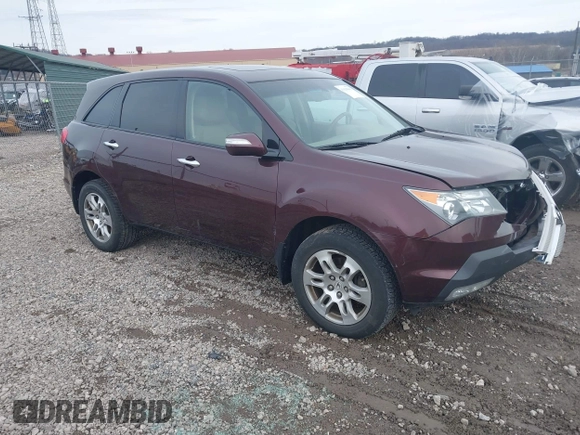 2009 Acura MDX Tech Pkg with VIN 2HNYD28679H510960, listed as a IAAI auction lot 41630843 with 129,126 mi miles. Bid and sale history available at carsss.com. Image 1.