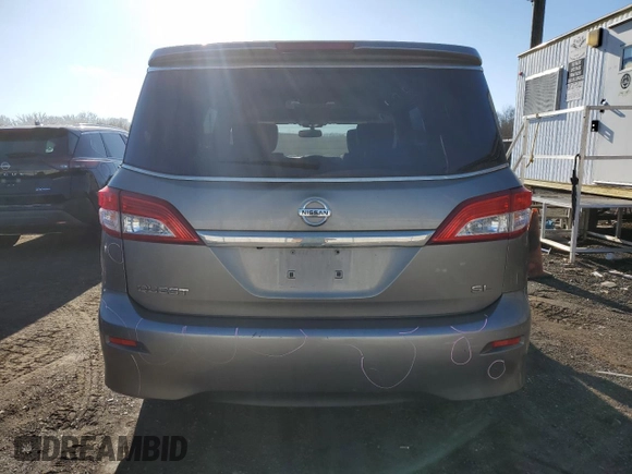 2012 Nissan Quest LE z VIN JN8AE2KP8C9046806, wystawiony jako Copart lot #50597845 z przebiegiem 148 153 mil mil oraz Szkoda całkowita • Salvage title. Historia ofert i sprzedaży dostępna na DreamBid. Obrazek 6.
