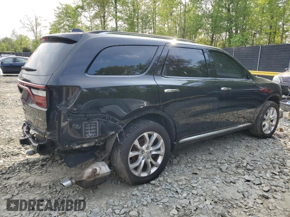 2017 Dodge Durango Citadel with VIN 1C4RDJEG2HC806441, listed as a Copart auction lot 50087124 with 139,940 mi miles and Salvage Title. Bid and sale history available at carsss.com. Image 3.