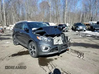 2018 Kia Sorento EX with VIN 5XYPHDA5XJG422216, listed as a Copart auction lot 45676175 with 106,771 mi miles and Salvage Title. Bid and sale history available at carsss.com. Image 12.