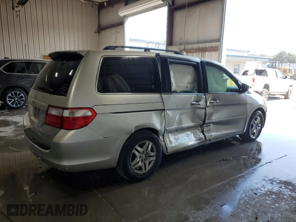 2006 Honda Odyssey EX with VIN 5FNRL38476B454540, listed as a Copart auction lot 53102075 with 96,867 mi miles and Non Repairable. Bid and sale history available at carsss.com. Image 3.