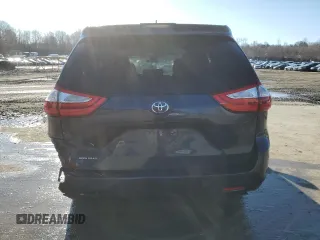 2019 Toyota Sienna L with VIN 5TDZZ3DC6KS013290, listed as a Copart auction lot 49493685 with 76,416 mi miles and Salvage Title. Bid and sale history available at carsss.com. Image 6.
