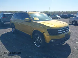 2018 Volkswagen Atlas SE z VIN 1V2KR2CA6JC535525, wystawiony jako IAAI lot #41971141 z przebiegiem 62 514 mil mil oraz . Historia ofert i sprzedaży dostępna na DreamBid. Obrazek 1.