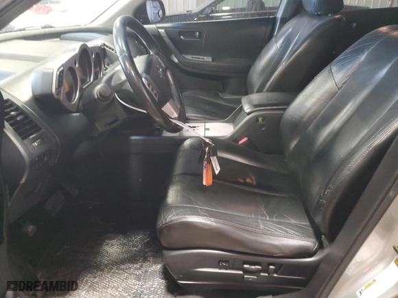 2004 Nissan Murano SE with VIN JN8AZ08W04W328819, listed as a Copart auction lot 52558075 with 171,641 mi miles and Salvage Title. Bid and sale history available at carsss.com. Image 7.