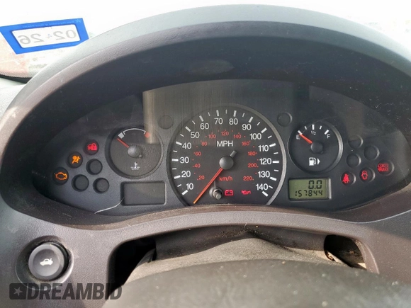 2007 Ford Focus S with VIN 1FAHP34NX7W225626, listed as a Copart auction lot 58202395 with 157,844 mi miles and Salvage title. Bid and sale history available at DreamBid. Image 9.