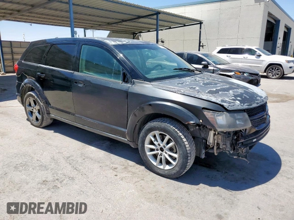 2014 Dodge Journey R/T z VIN 3C4PDCEG7ET285283, wystawiony jako Copart lot #57496895 z przebiegiem 122 391 mil mil oraz Szkoda całkowita • Salvage title. Historia ofert i sprzedaży dostępna na DreamBid. Obrazek 4.