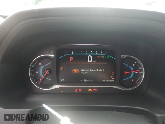 2020 Honda Pilot EX-L with VIN 5FNYF5H5XLB026092, listed as a Copart auction lot 48513935 with 69,540 mi miles and Salvage title. Bid and sale history available at DreamBid. Image 9.